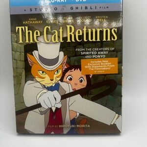 The Cat Returns Studio Ghibli Blu-ray DVD Combo GKIDS Shout Factory Slipcover